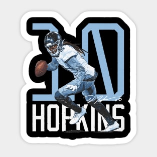 DeAndre Hopkins Tennessee Bold Number Sticker